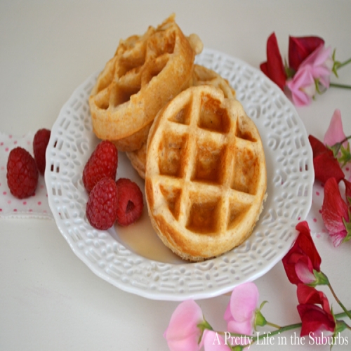 Eggless Waffles Recipes