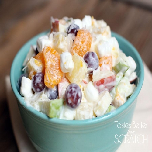 Creamy Fruit Yogurt Salad