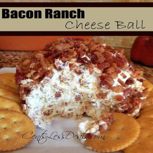 Bacon Ranch Cream Cheese Ball