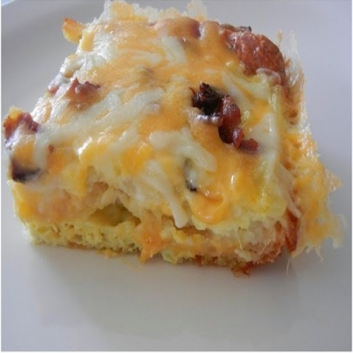 Easy Breakfast Egg Cheese Casserole
