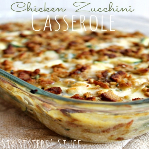 Chicken Soup Zucchini Casserole