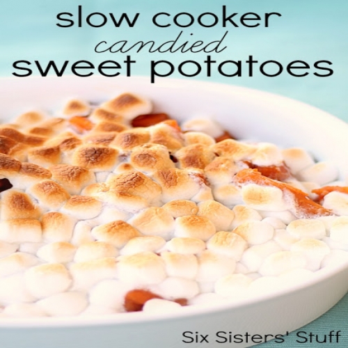 Slow Cooker Candied Sweet Potatoes Recipe
