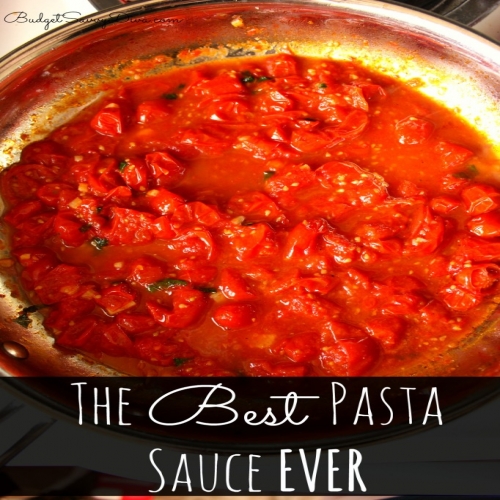 The Best Pasta Tomatoes Sauce Ever Recipe