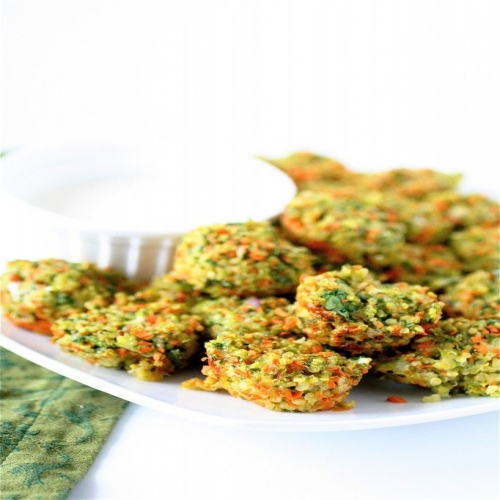 Cheese and Vegetable Quinoa Bites