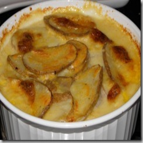 Crockpot Au Gratin Potatoes.