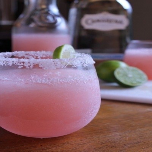 pink lemonade margarita bottle