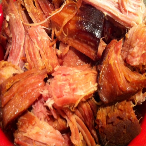 Fall-Off-The-Bone Crock Pot Ham  Something Sweet Something Salty