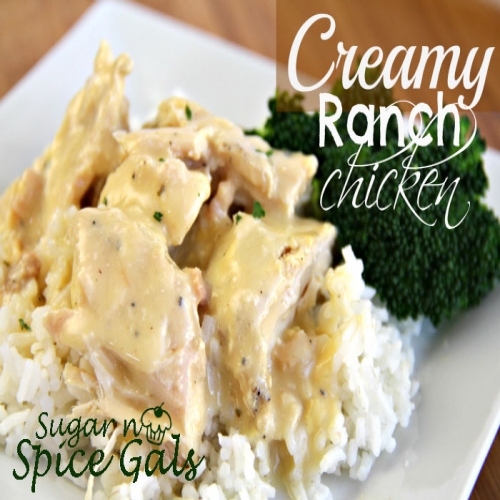 Creamy Ranch Crock Pot Chicken