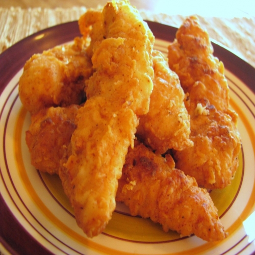 Chipotle and Buttermilk Fried Chicken Fingers