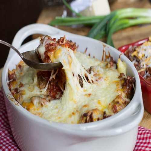 Ground Beef Tomatoes Casserole