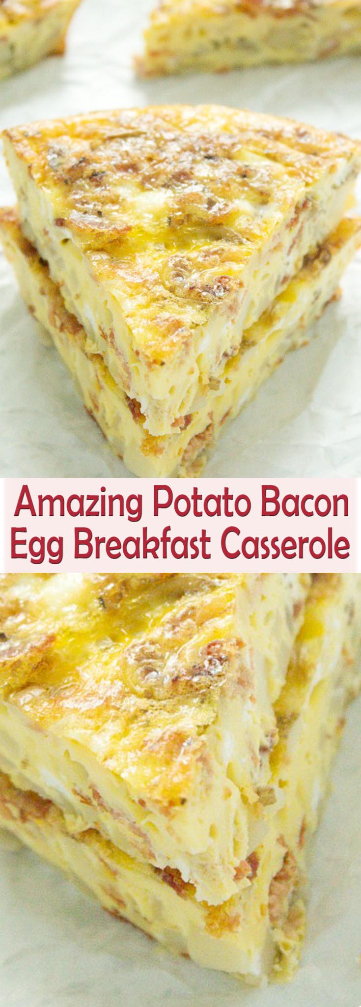 Amazing Potato Bacon Egg Breakfast Casserole