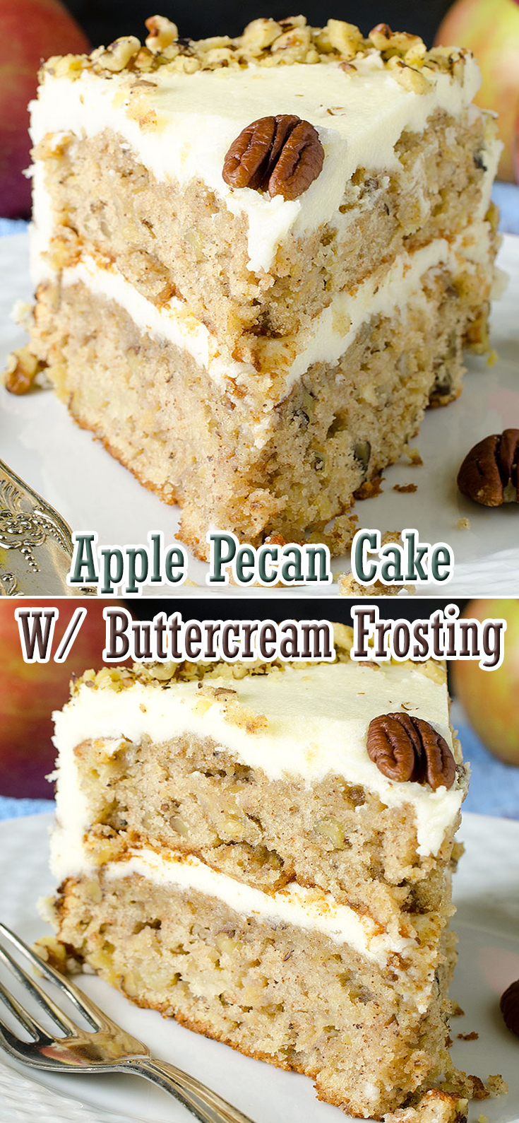 Apple Pound Cake with Caramel Pecan Topping | Recipes | Fustini's Oils and  Vinegars