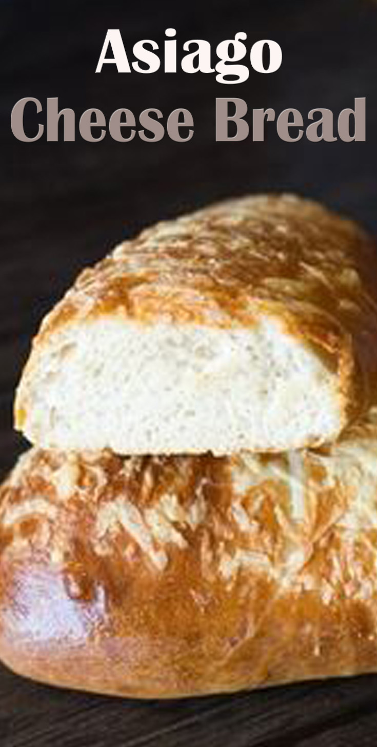 homemade asiago cheese bread