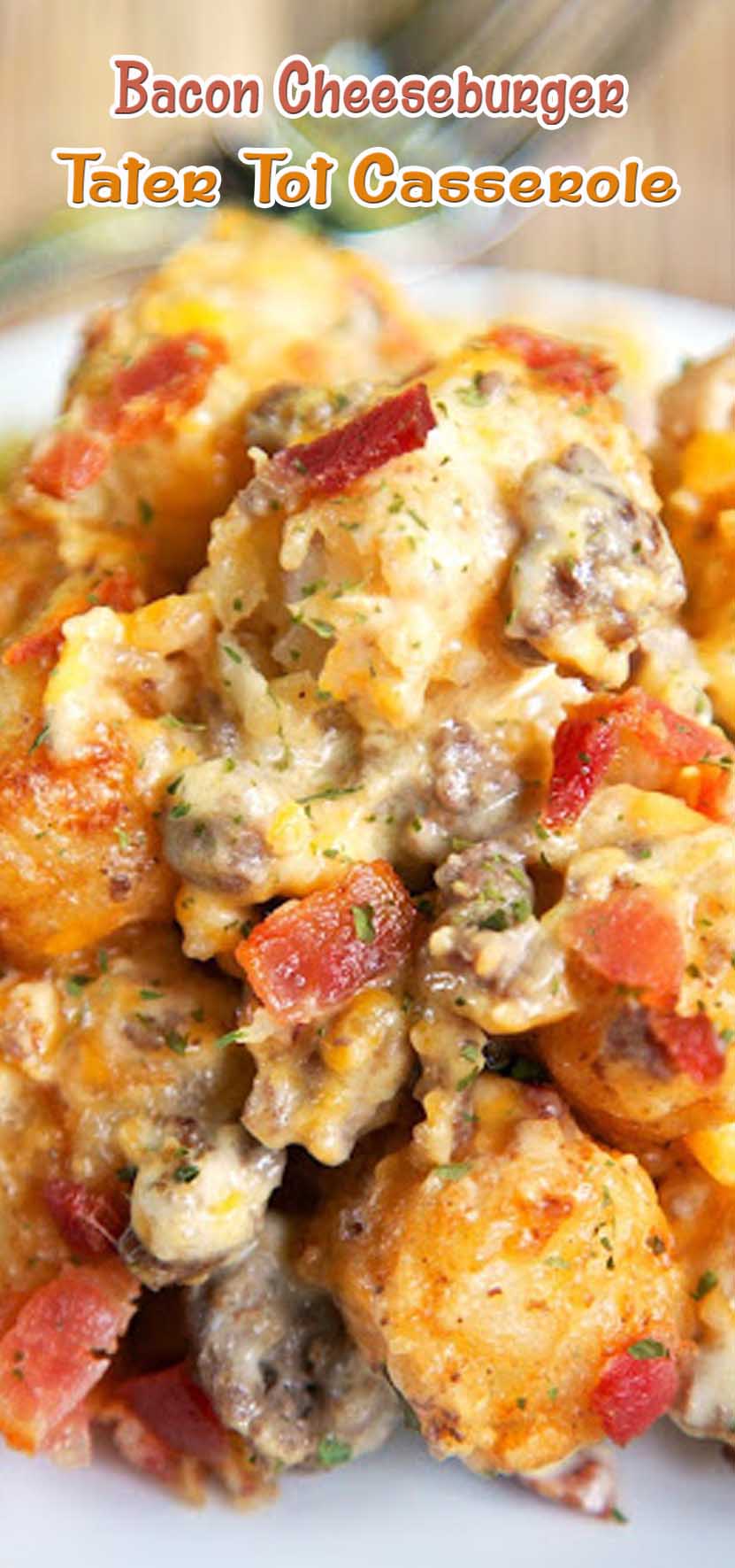 cheeseburger tater tot casserole easy