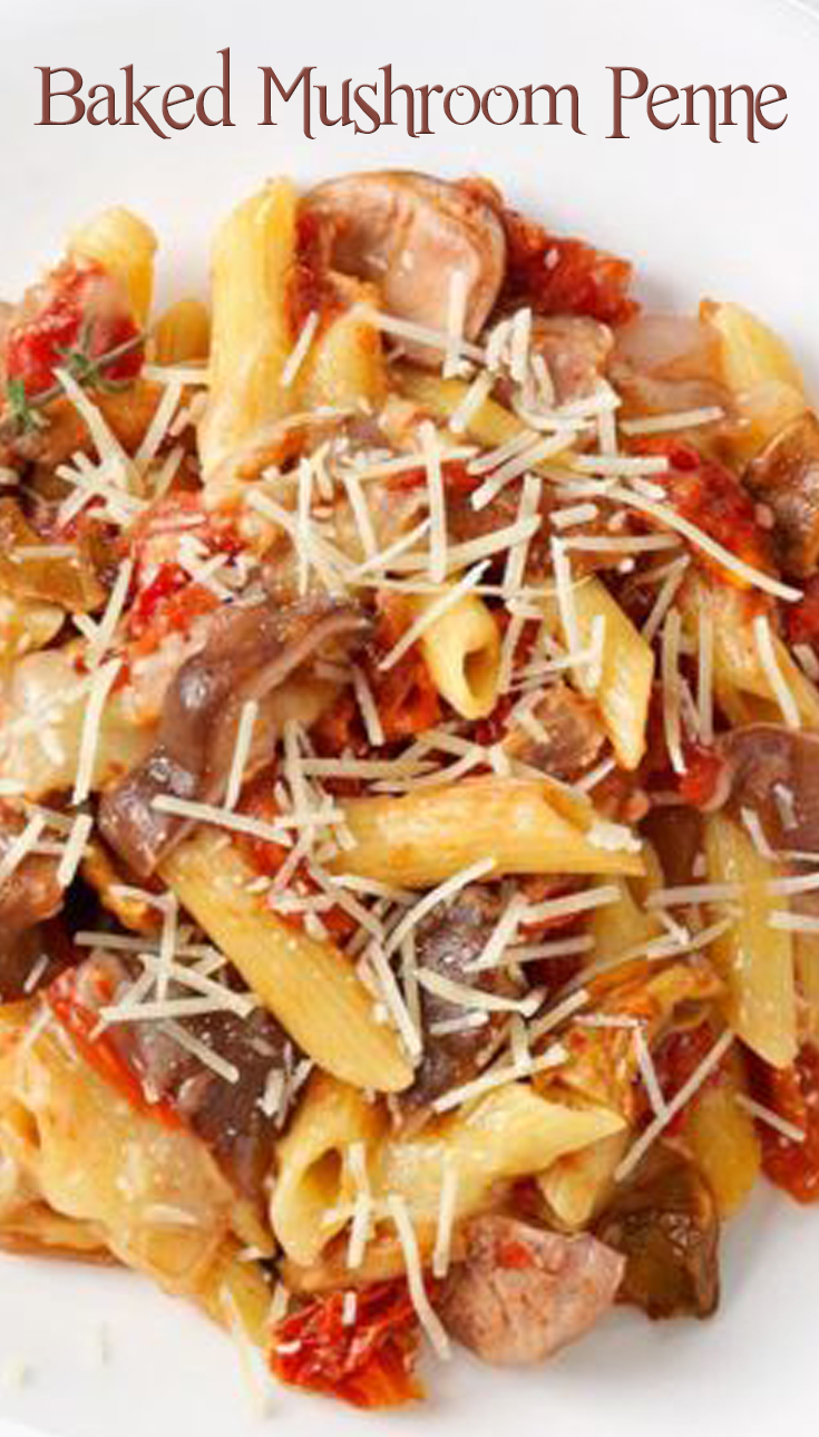 Baked Mushroom Penne