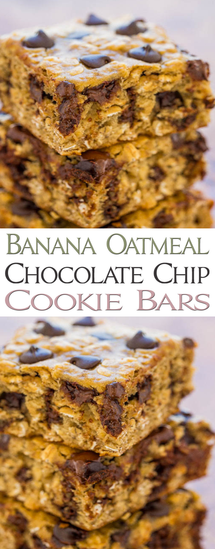 oatmeal chocolate chip cookie bars