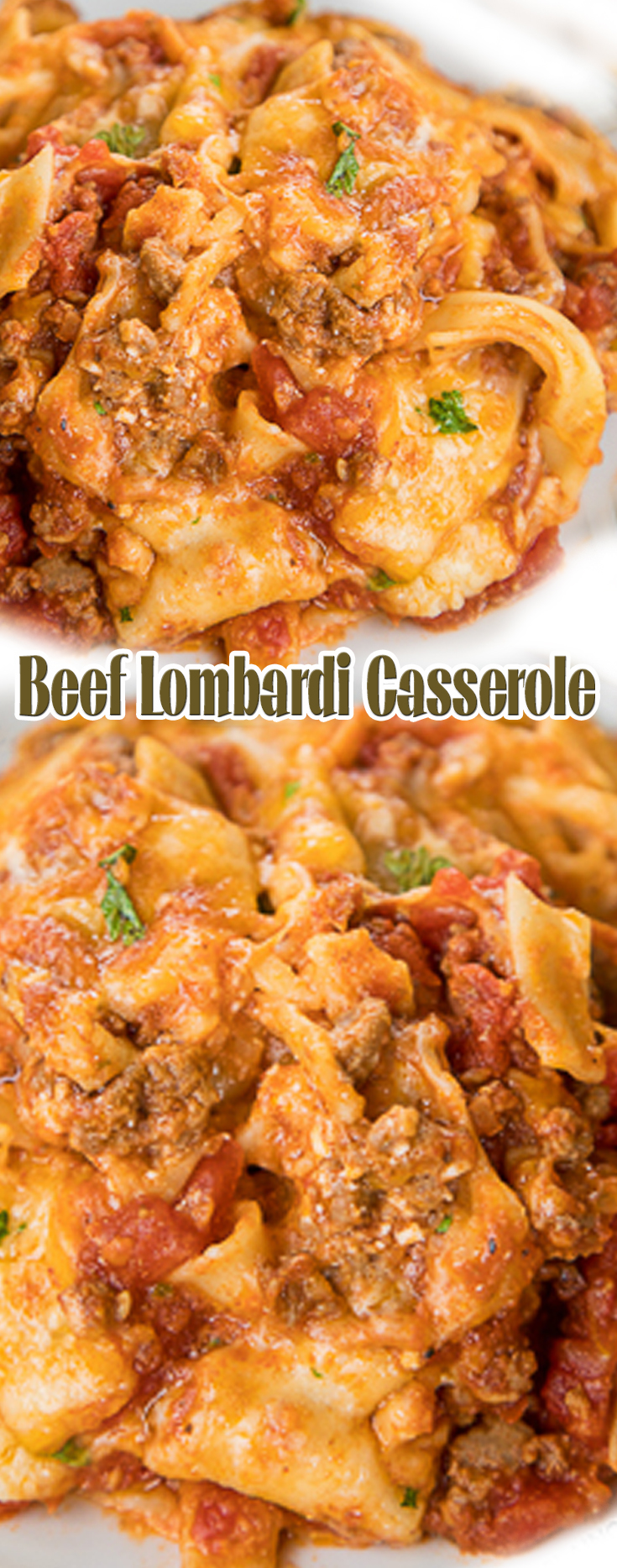 Beef Lombardi Casserole