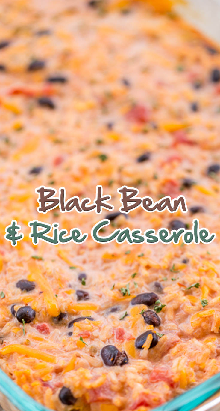 Black Bean and Rice Casserole