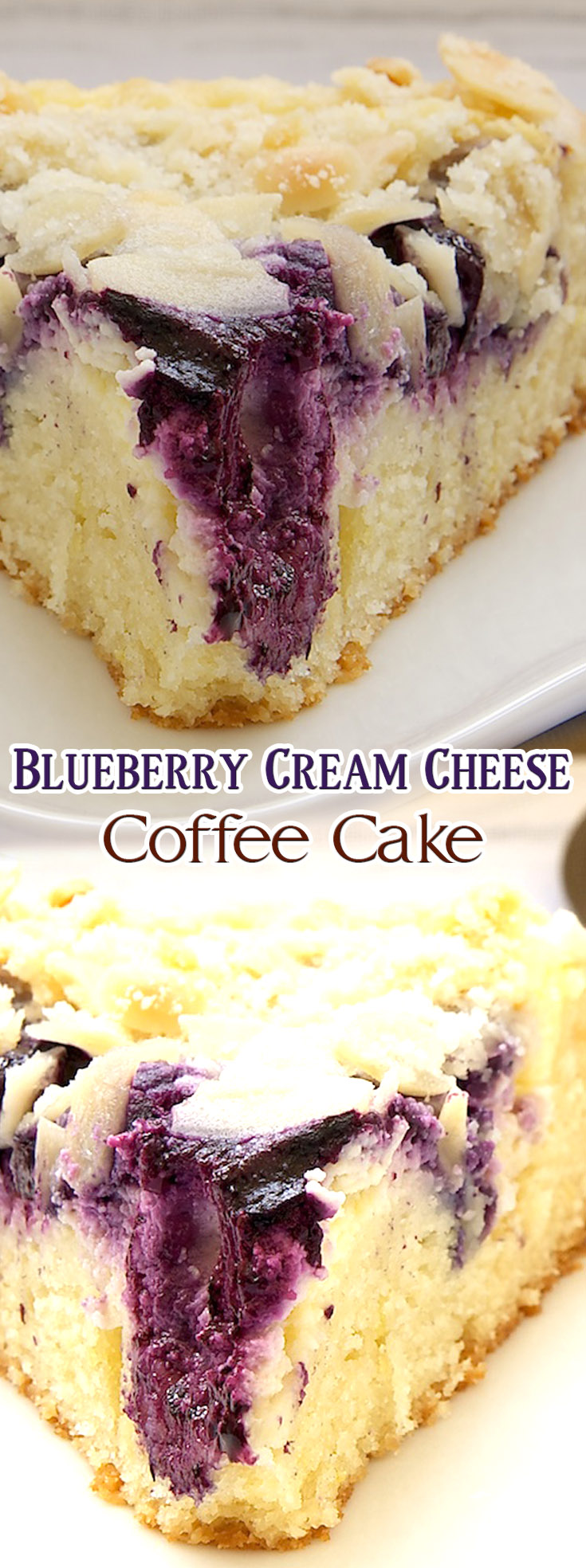 Blueberry Cream Cheese Coffee Cake