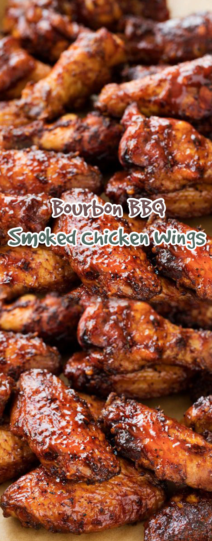 Bourbon BBQ Smoked Chicken Wings