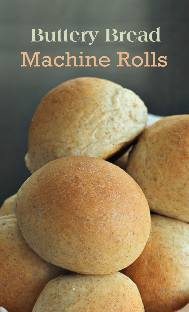 Buttery Bread Machine Rolls