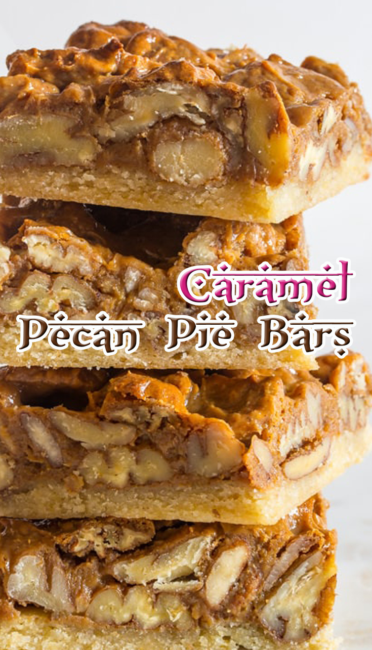 Caramel Pecan Pie Bars