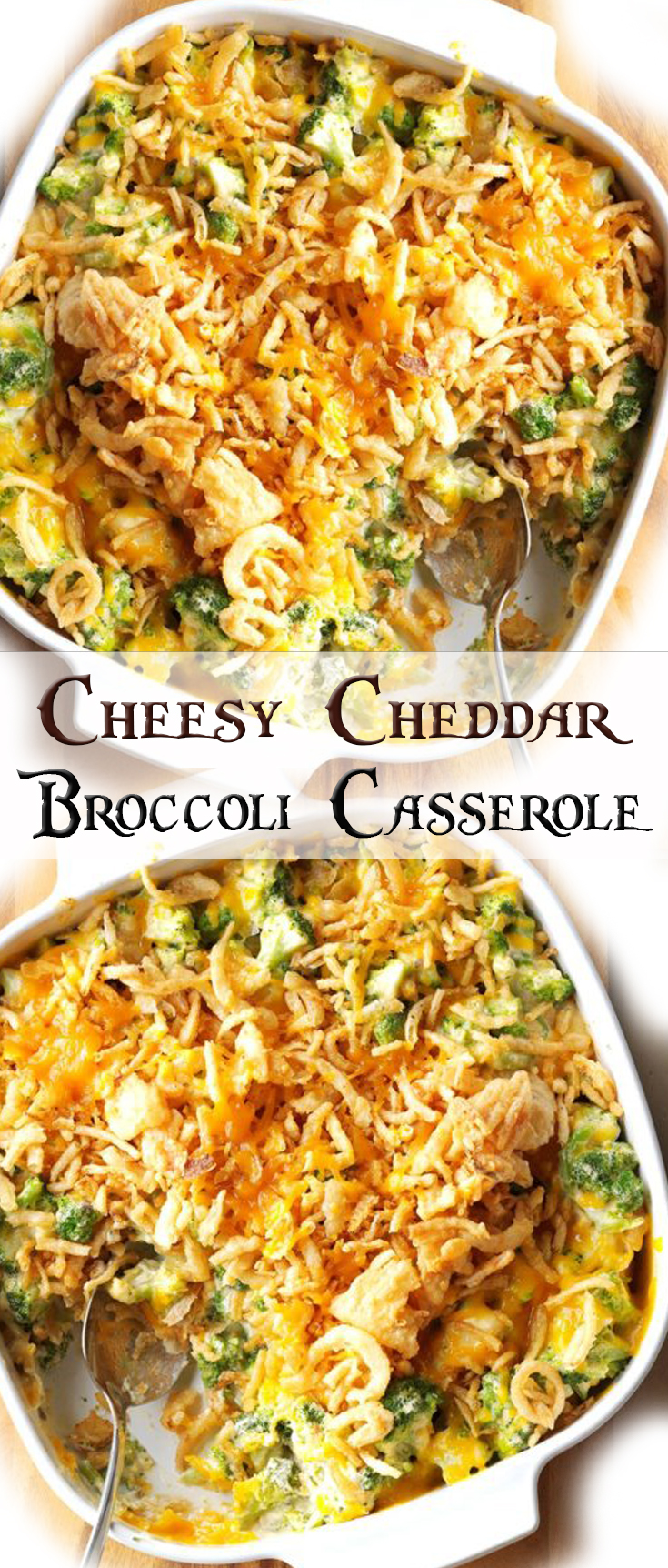 Cheesy Cheddar Broccoli Casserole