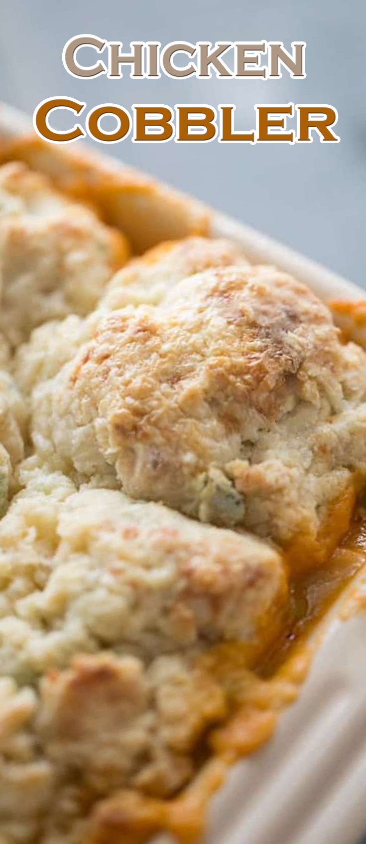 Chicken Cobbler Recipe Chicken Cobbler Casserole Southern Recipes Favorite Food Biscuits Comfort Easy Cheese Cream Preparation Amount Fair Takes But