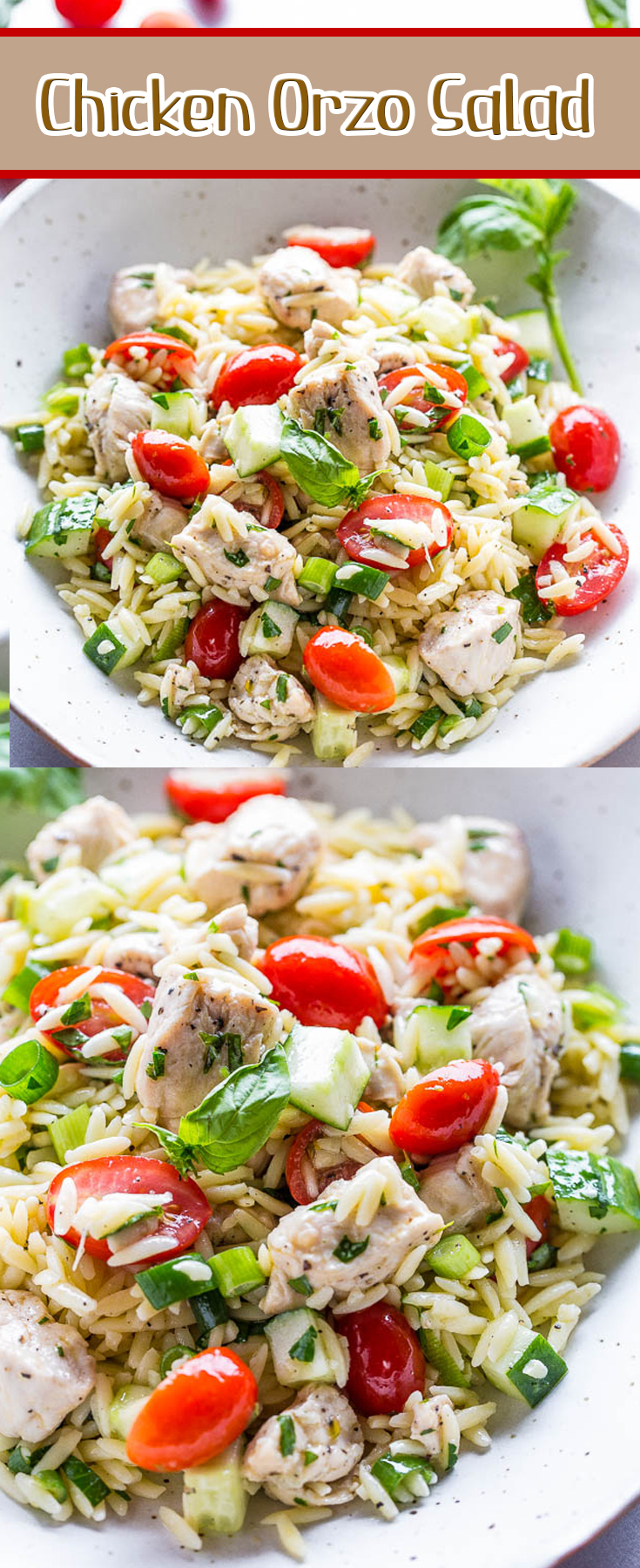 Chicken Orzo Salad