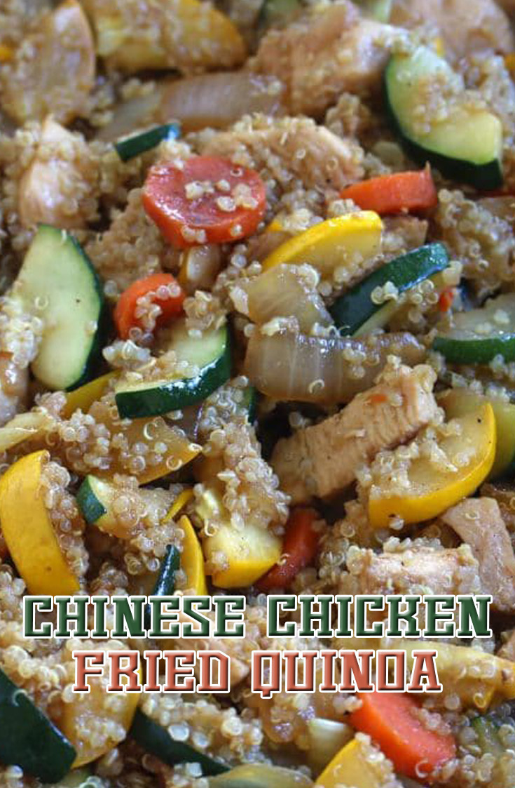 Chinese Chicken Fried Quinoa