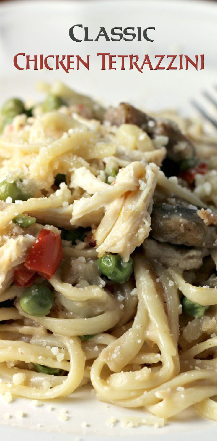 Classic Chicken Tetrazzini