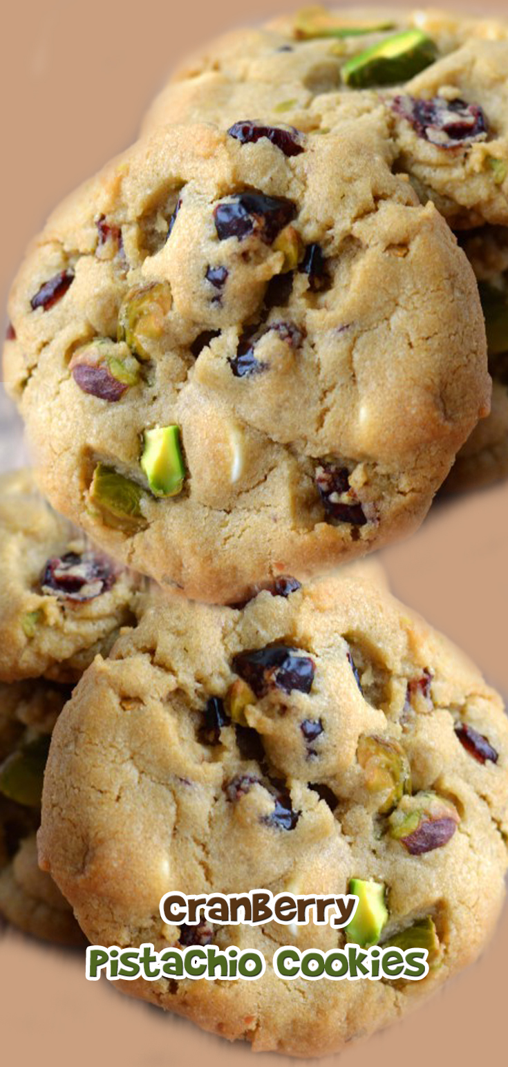 Cranberry Pistachio Cookies