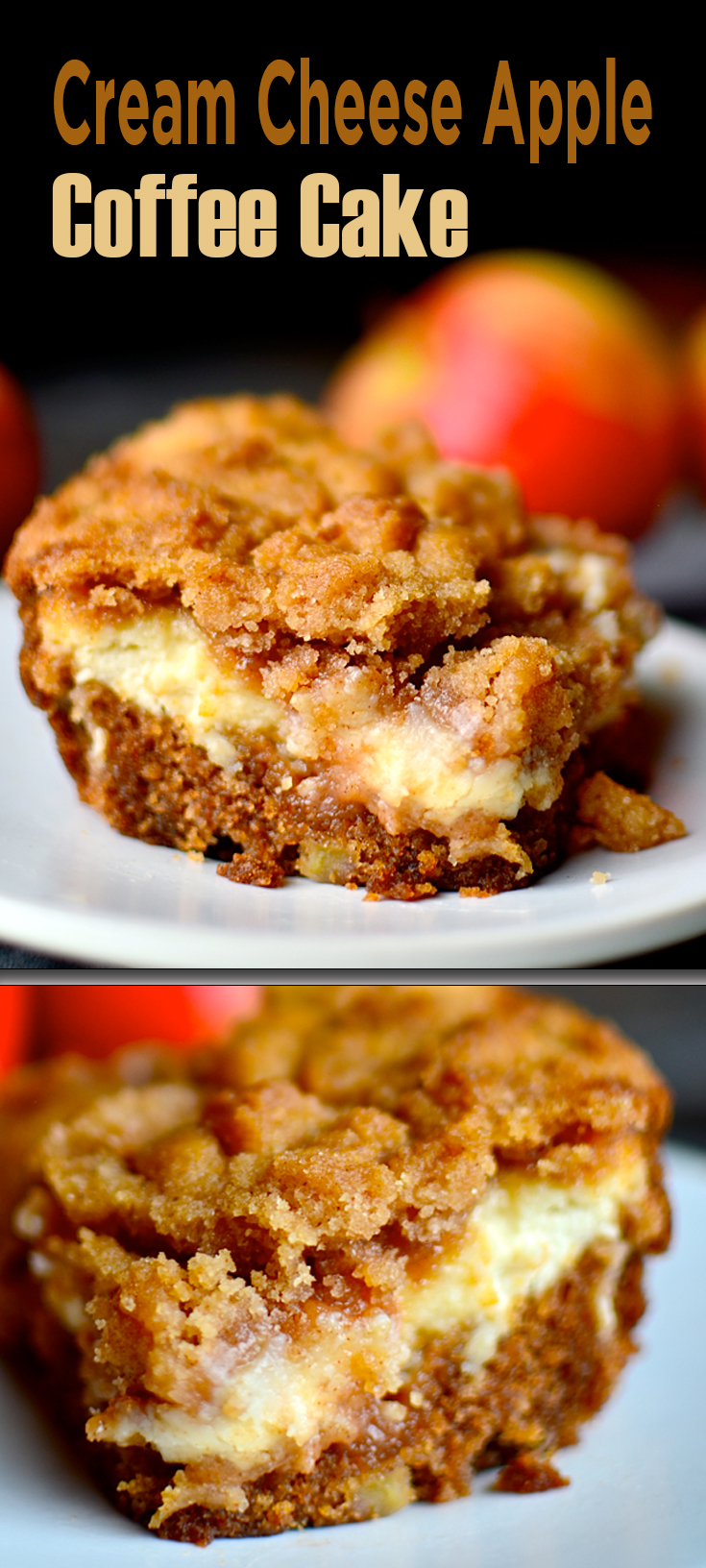 Apple Cake with Cream Cheese Frosting