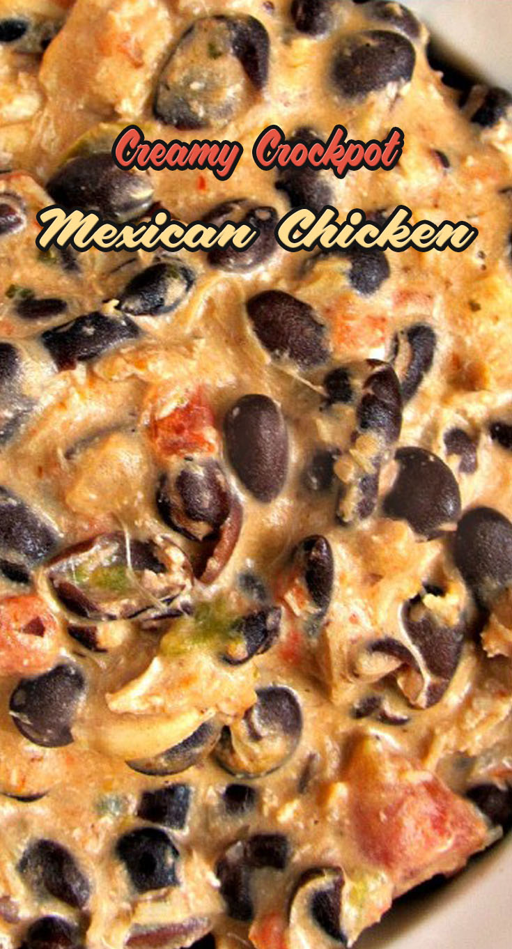 Creamy Crockpot Mexican Chicken