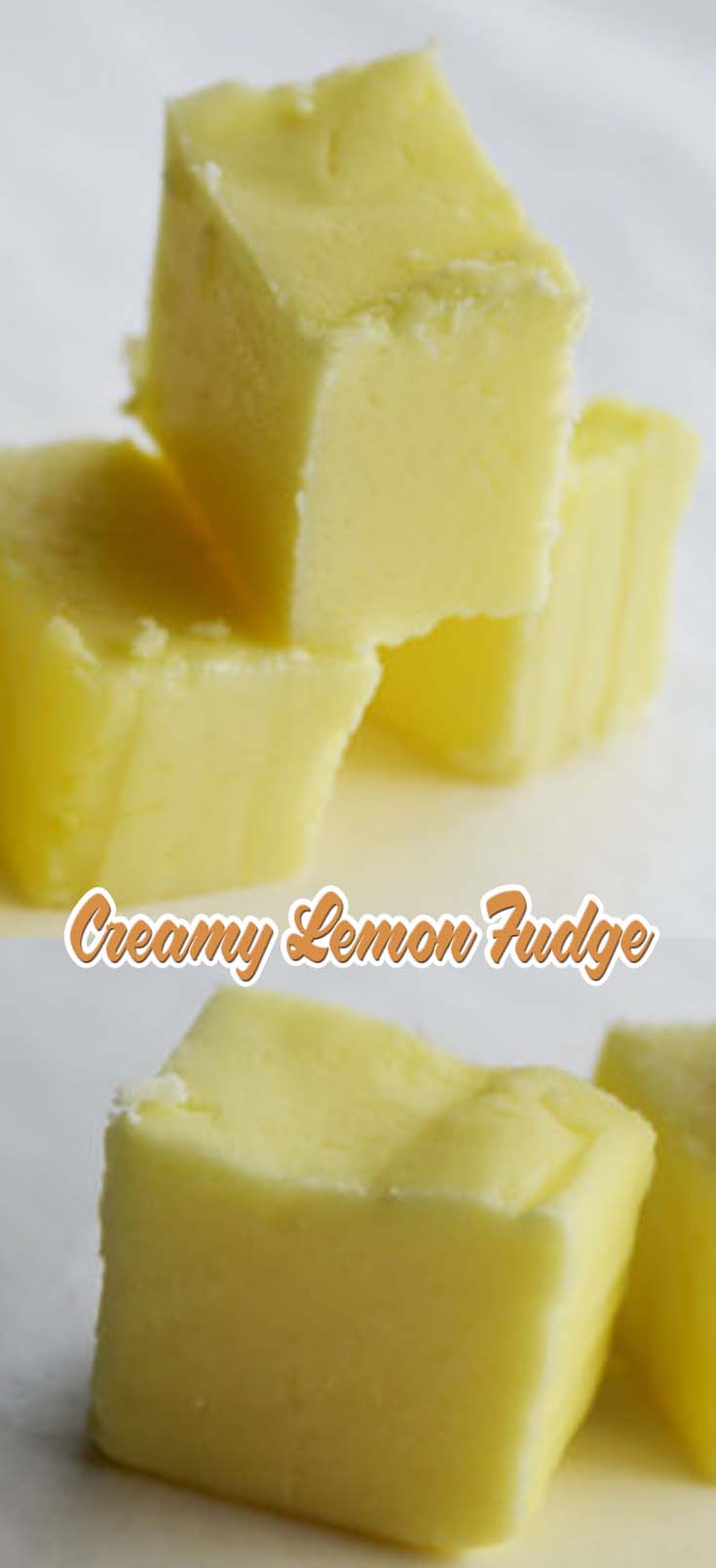 Creamy Lemon Fudge