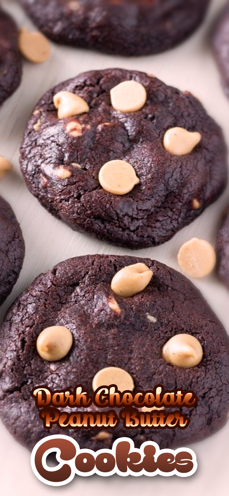 Dark Chocolate Peanut Butter Cookies