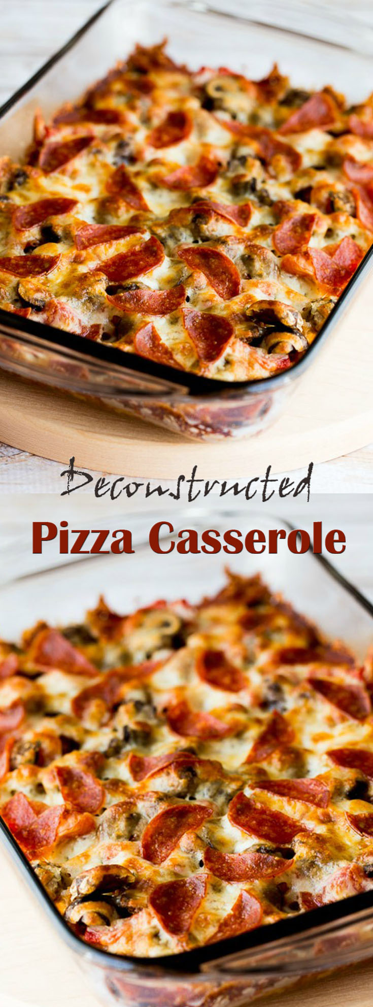 Deconstructed Pizza Casserole