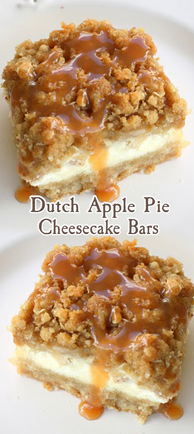 Dutch Apple Pie Cheesecake Bars