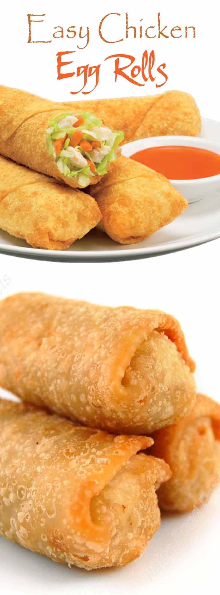 Easy Chicken Egg Rolls