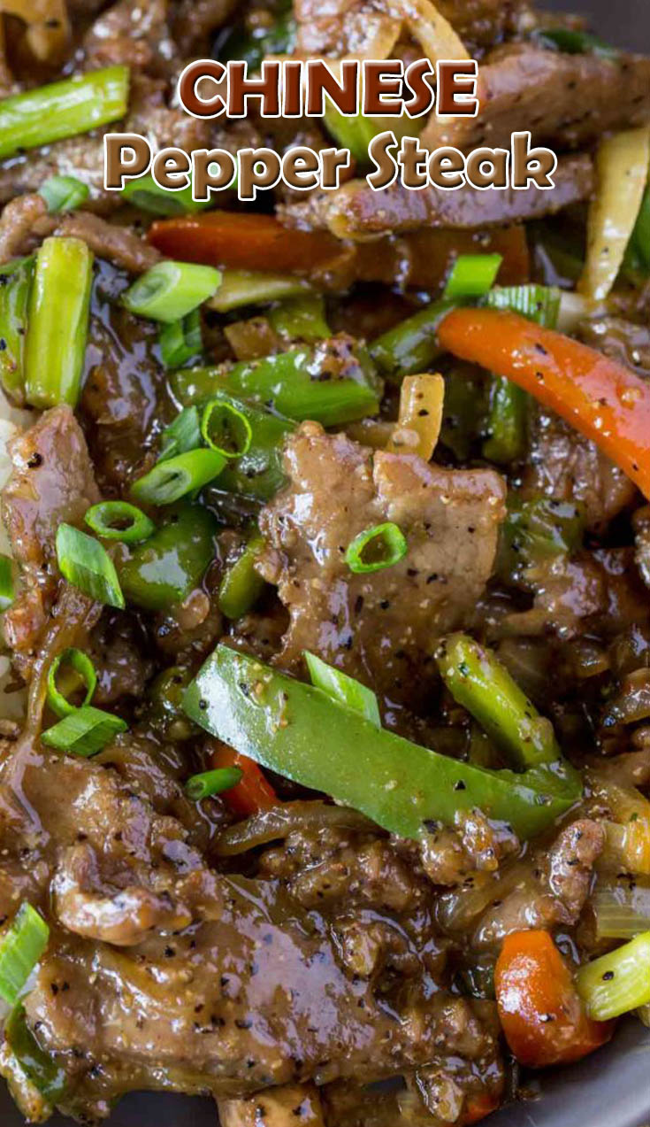 Easy Chinese Pepper Steak