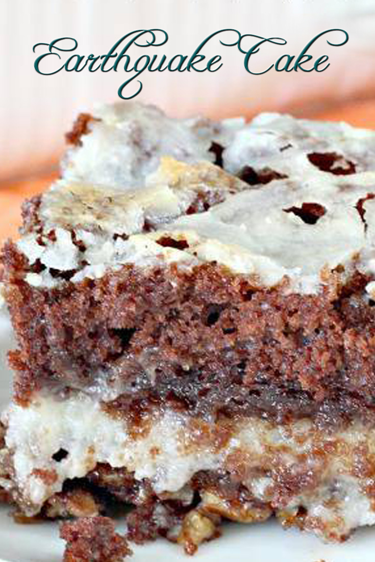 Easy Earthquake Cake