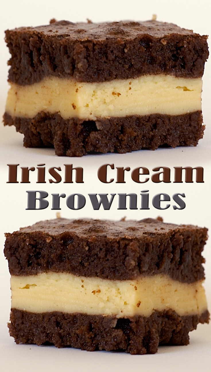 Easy Irish Cream Brownies