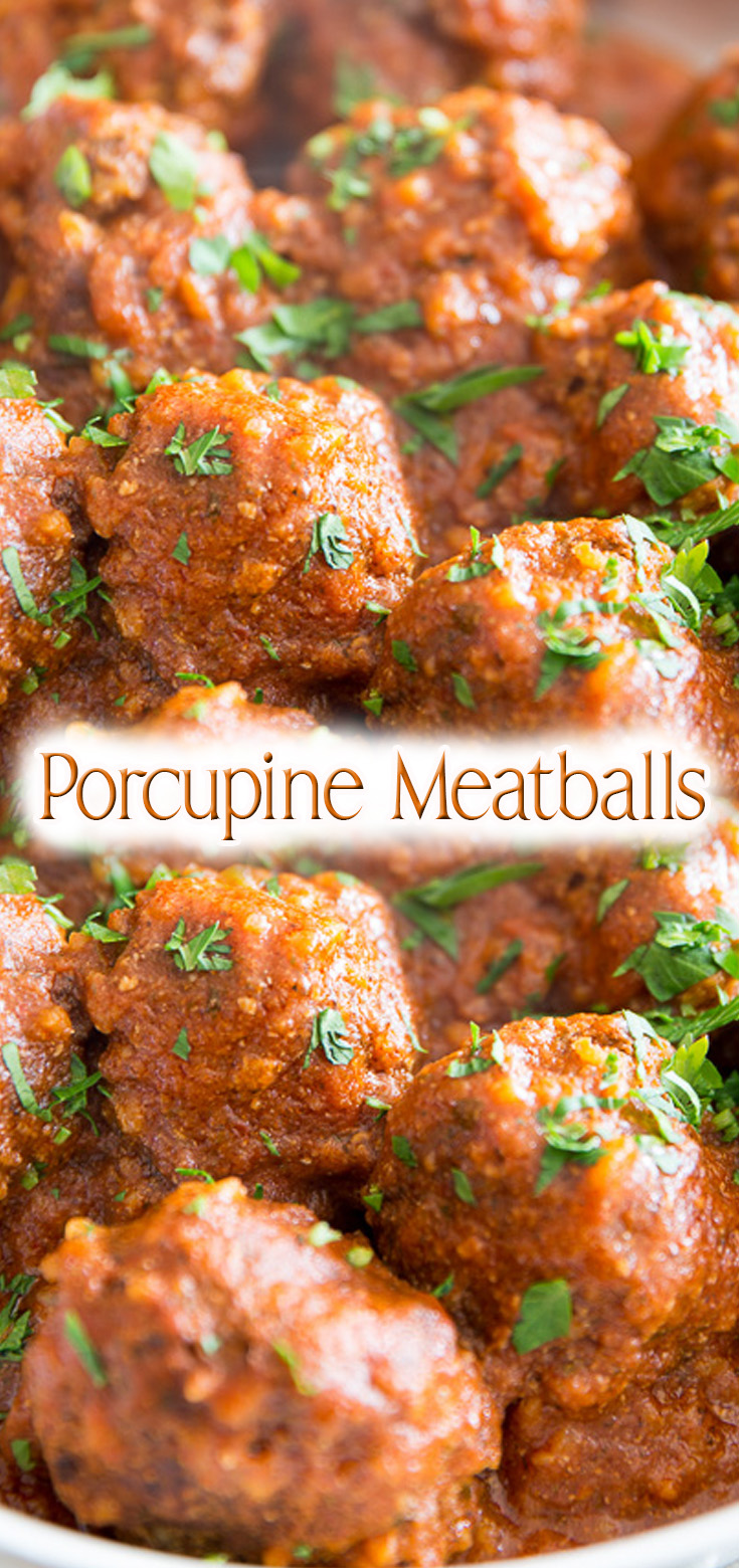 Easy Porcupine Meatballs