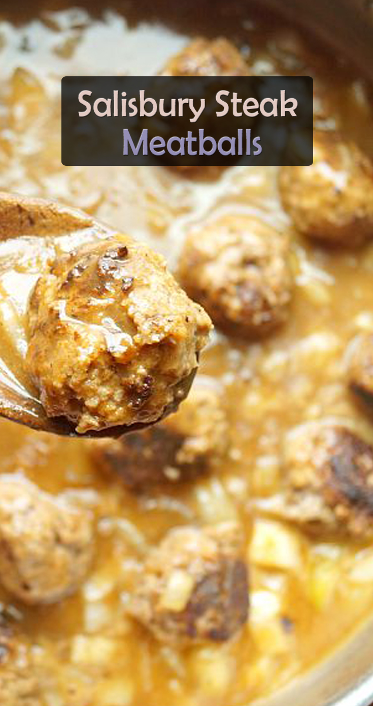 Easy Salisbury Steak Meatballs