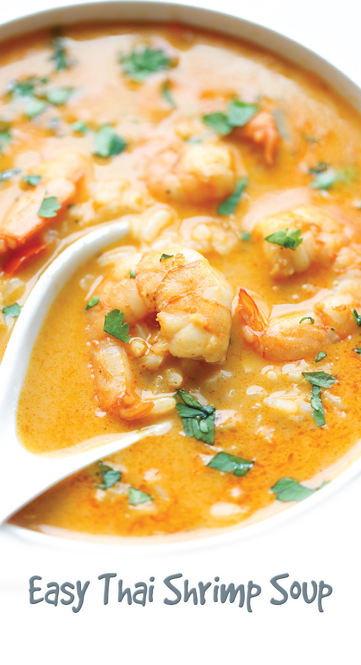 Easy Thai Shrimp Soup