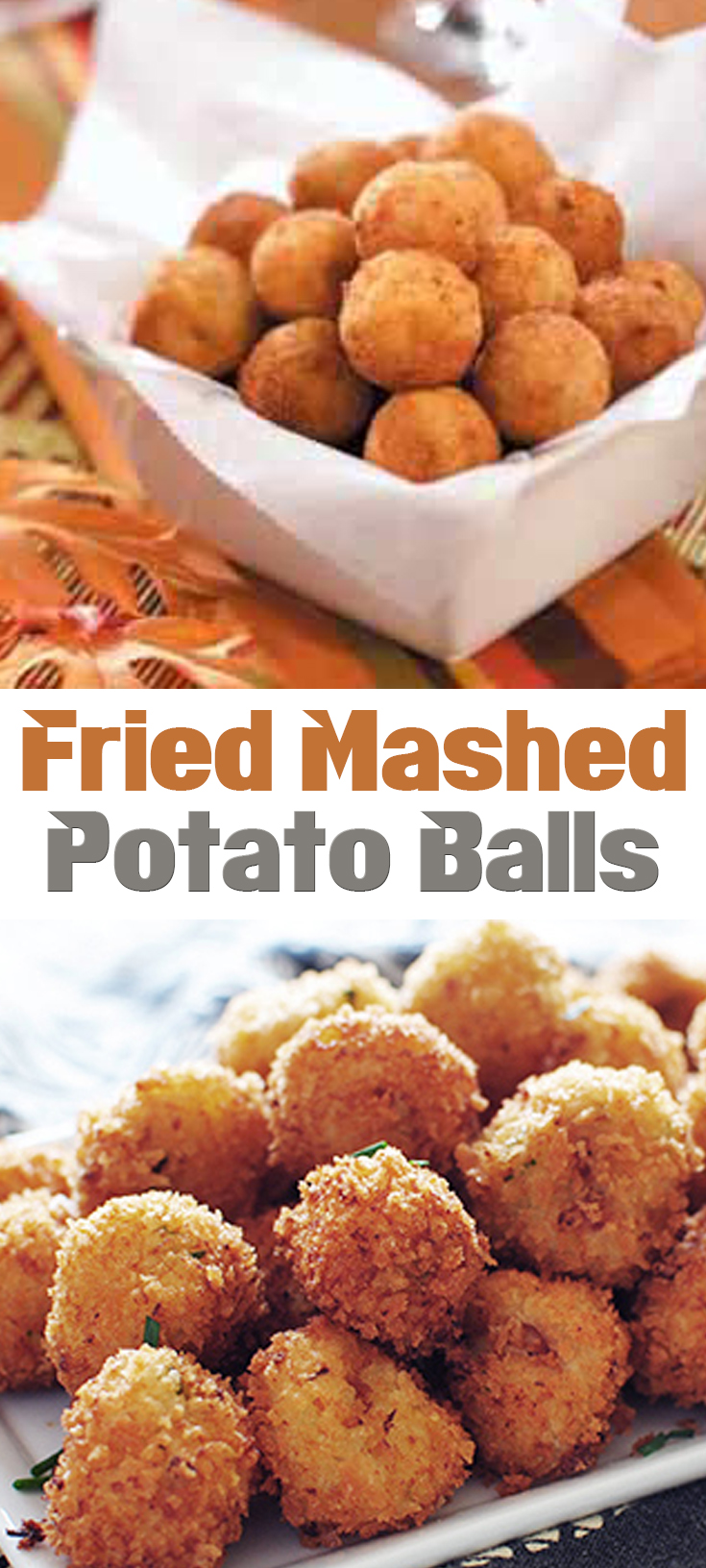 Fried Mashed Potato Balls