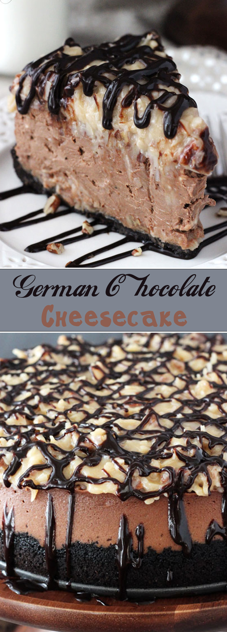 German Chocolate Cheesecake r2