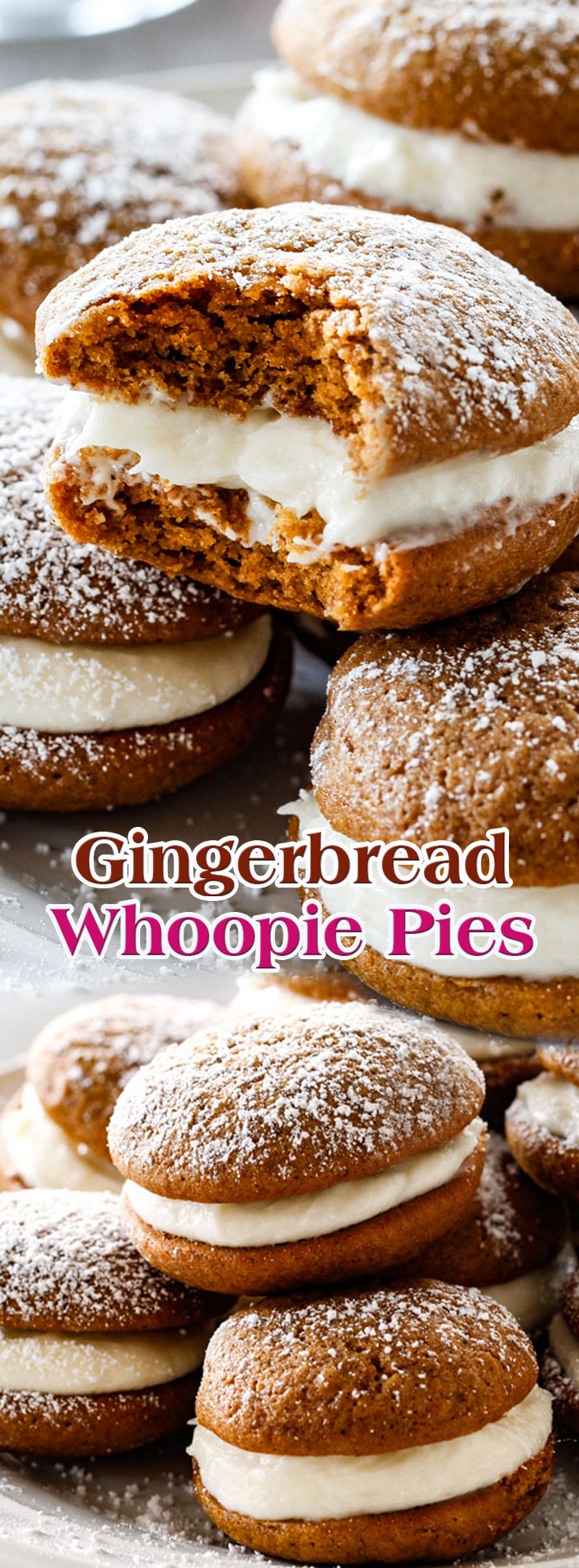 Gingerbread Whoopie Pies