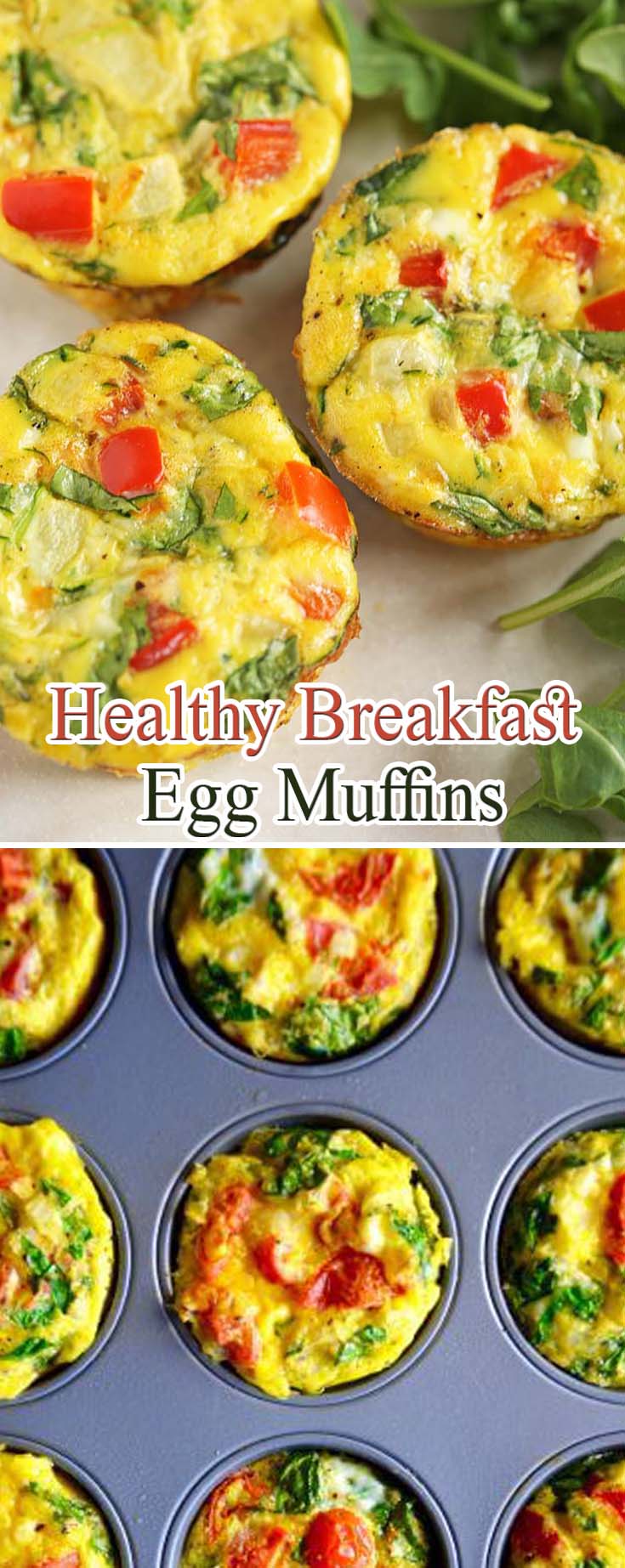 Healthy Breakfast Egg Muffins