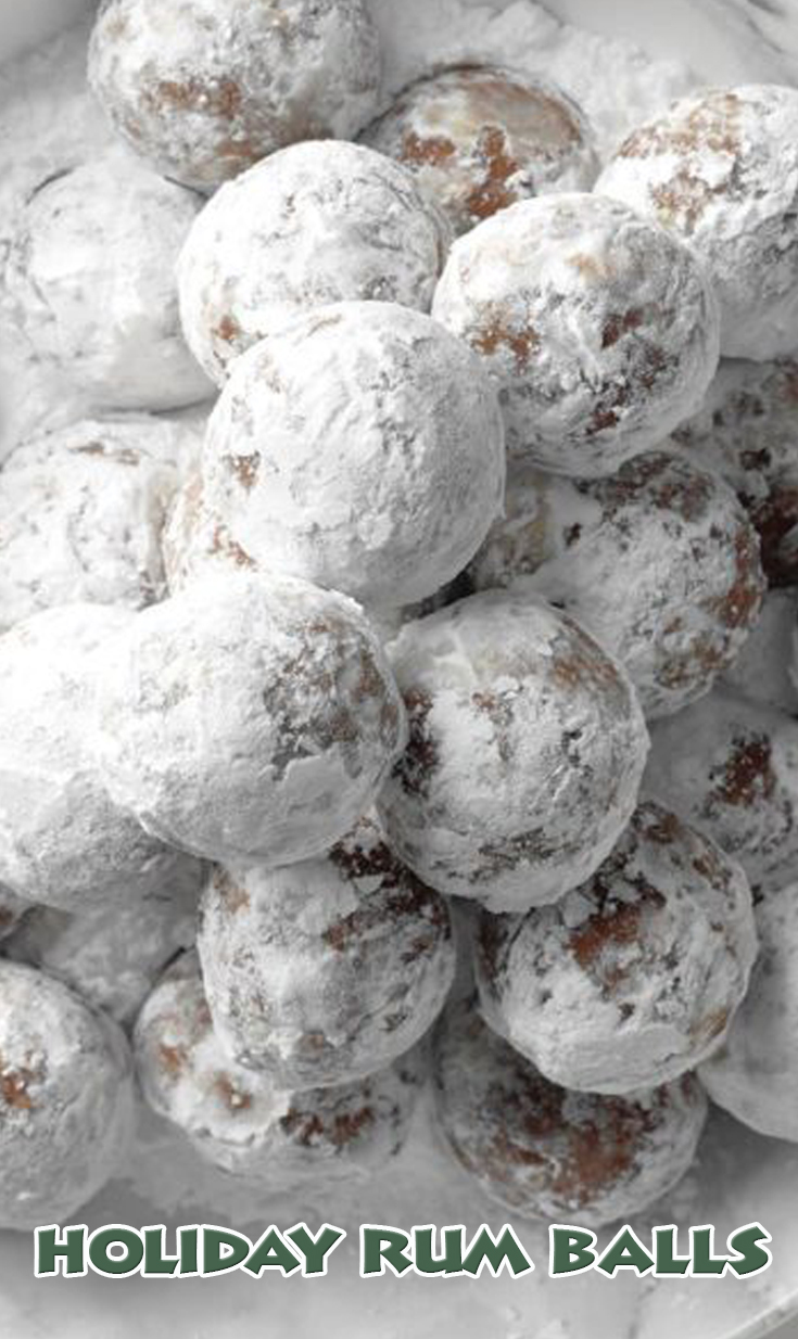 Holiday Rum Balls Recipe